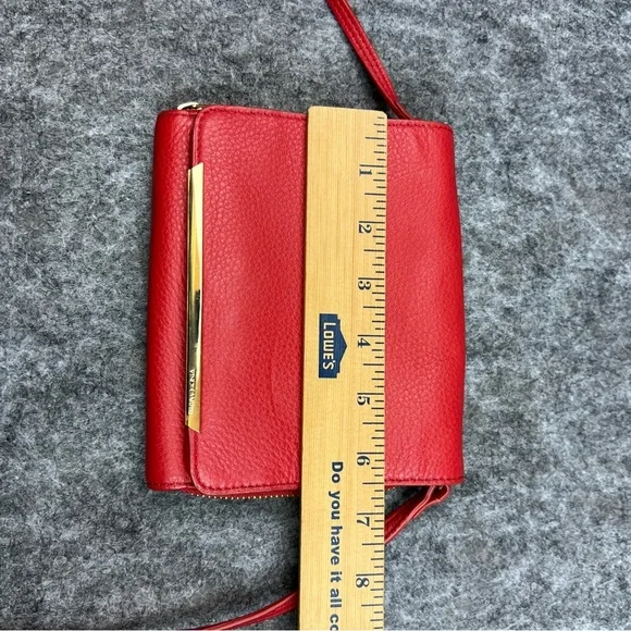Vince Camuto Bold Red Crossbody Bag - Picture 7 of 10